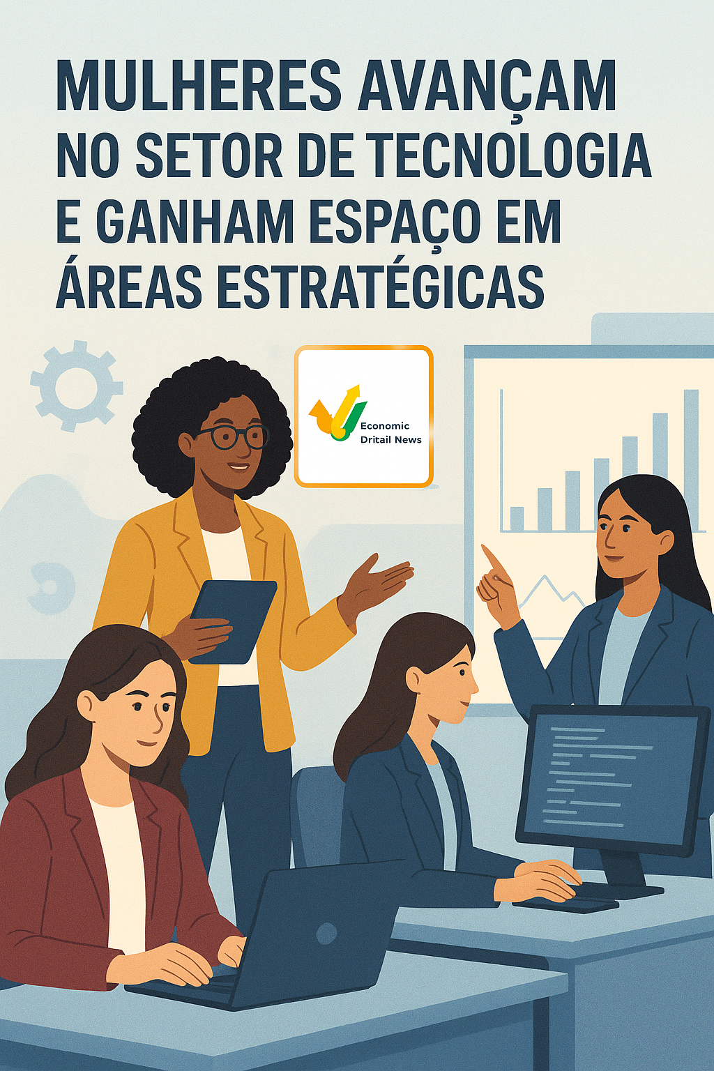 Mulheres avançam no setor de tecnologia e ganham espaço em áreas estratégicas