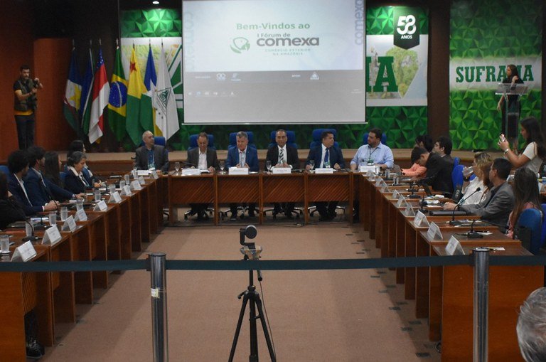 Suframa sedia o 1º Fórum de Comércio Exterior na Amazônia