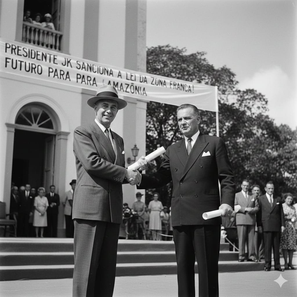 O Alvorecer da Resistência: A Gênese da Zona Franca de Manaus (1951-1960)