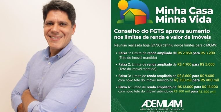 Ampliação do Minha Casa Minha Vida impulsiona mercado imobiliário de Manaus