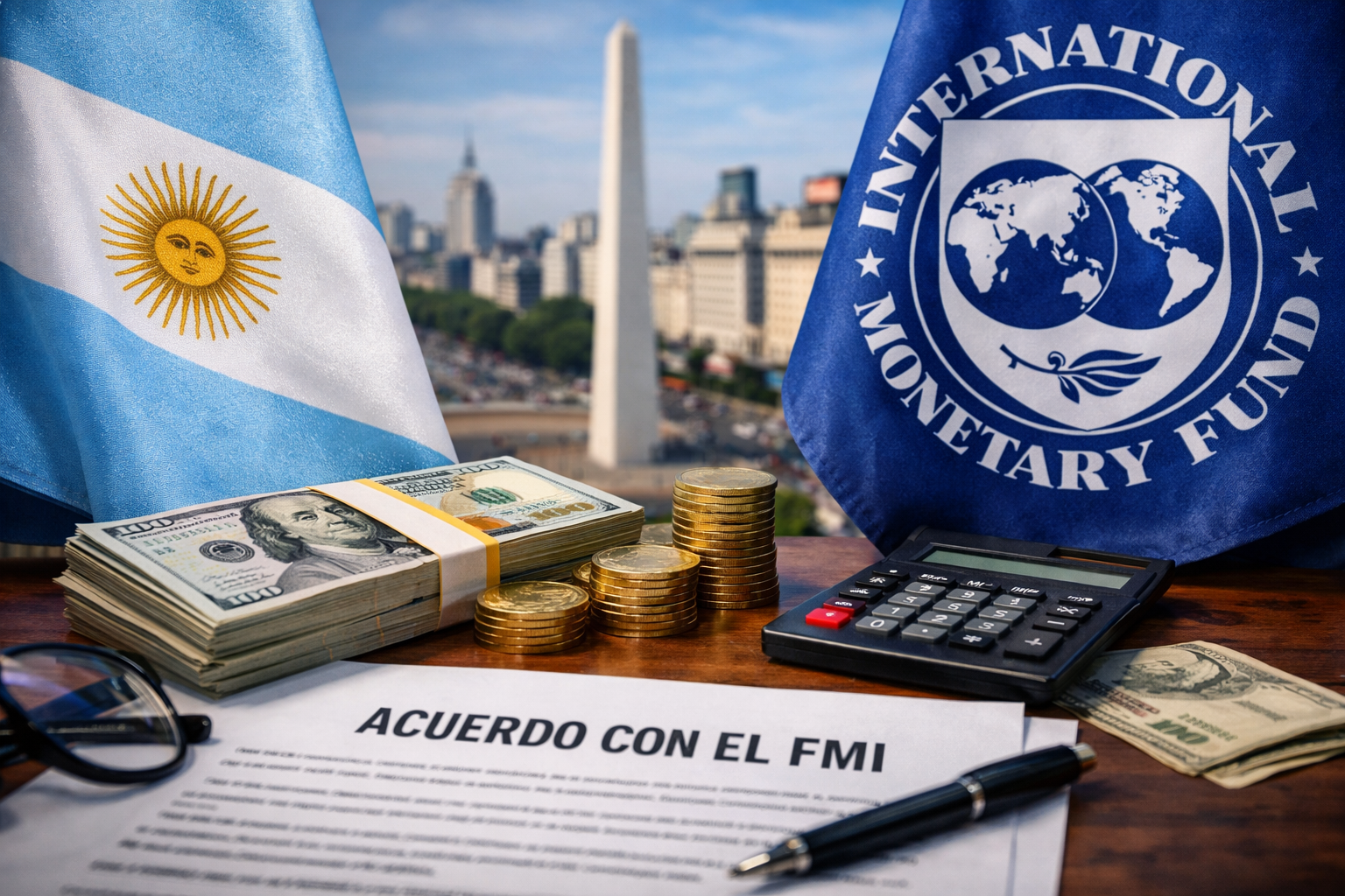 FMI aprova liberação de US$ 1 bilhão e mantém Argentina vinculada a acordo financeiro de grande escala